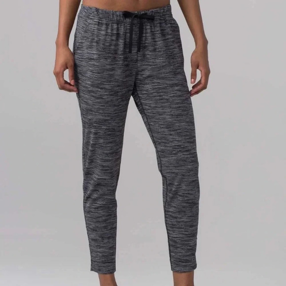 Women's Gray Jogger Pants - Picture 2 of 10